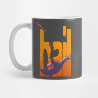 Skateboarding bail Mug